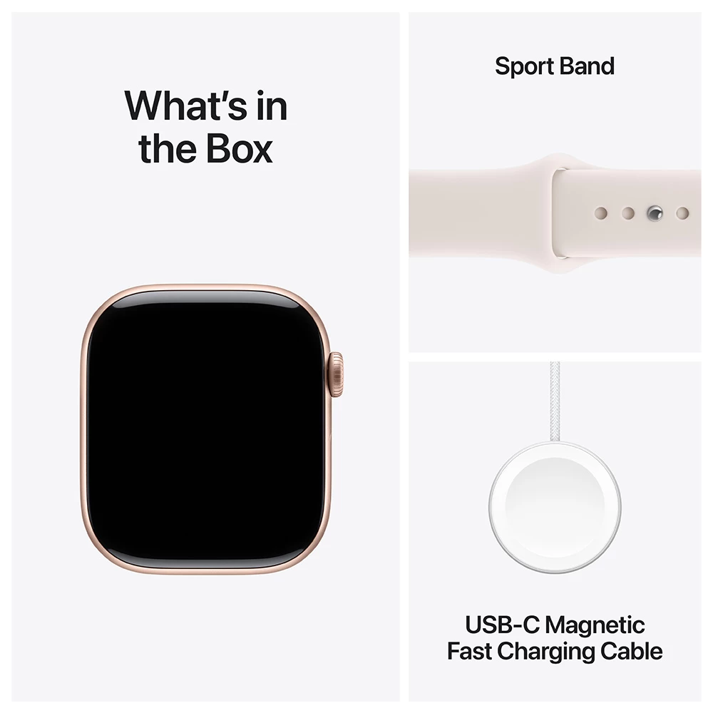 Ceas inteligent Apple Watch Series 11 GPS 42mm Rose Gold Aluminium Case with Light Blush Sport Band - M/L photo 8